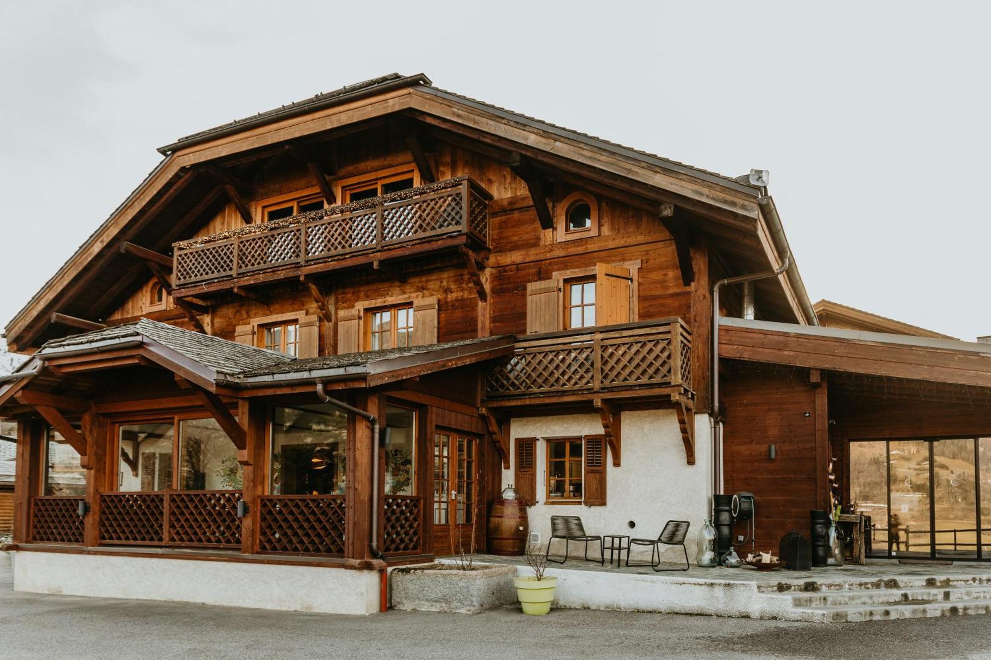Hotel Restaurant La Ferme De Cupelin Saint-Gervais-les-Bains Bagian luar foto